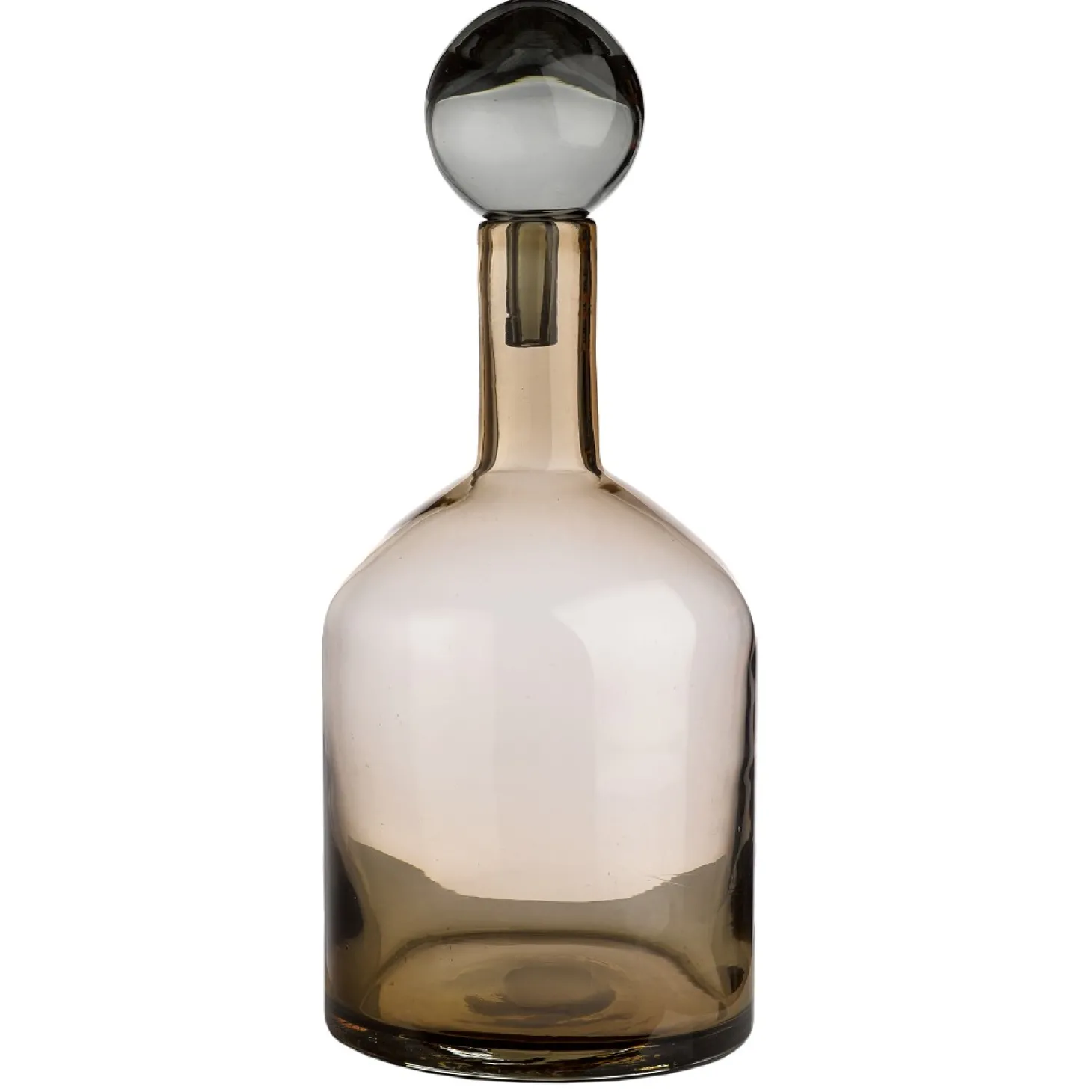 Pols Potten Flaschenvase Bubble chic mix braun Ø18, H 33 cm