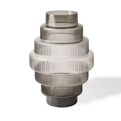 Pols Potten Vase Steps grau ⌀ 20 x Höhe 30 cm