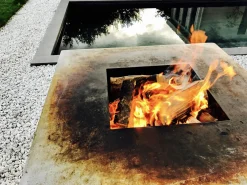 Quan Garden Art Medium Grillring Premium Corten