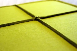 Radloff Filzhocker Cube hellbraun meliert