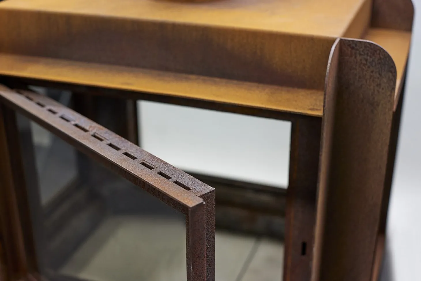 RB73 Terrassenkamin Fennek Fuchs 80 mit 4 Seiten Glas