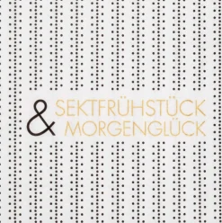 Räder Cocktailserviette "Sektfrühstück" 25 x 25 cm