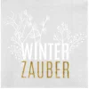 Räder Cocktailserviette "Winterzauber" 25 x 25 cm