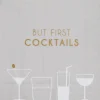 Räder Cocktailserviette 12,5x12,5 cm - But first Cocktails