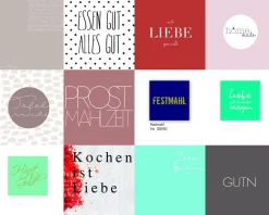 Räder Servietten - Poesie et Table Hüftgold klein