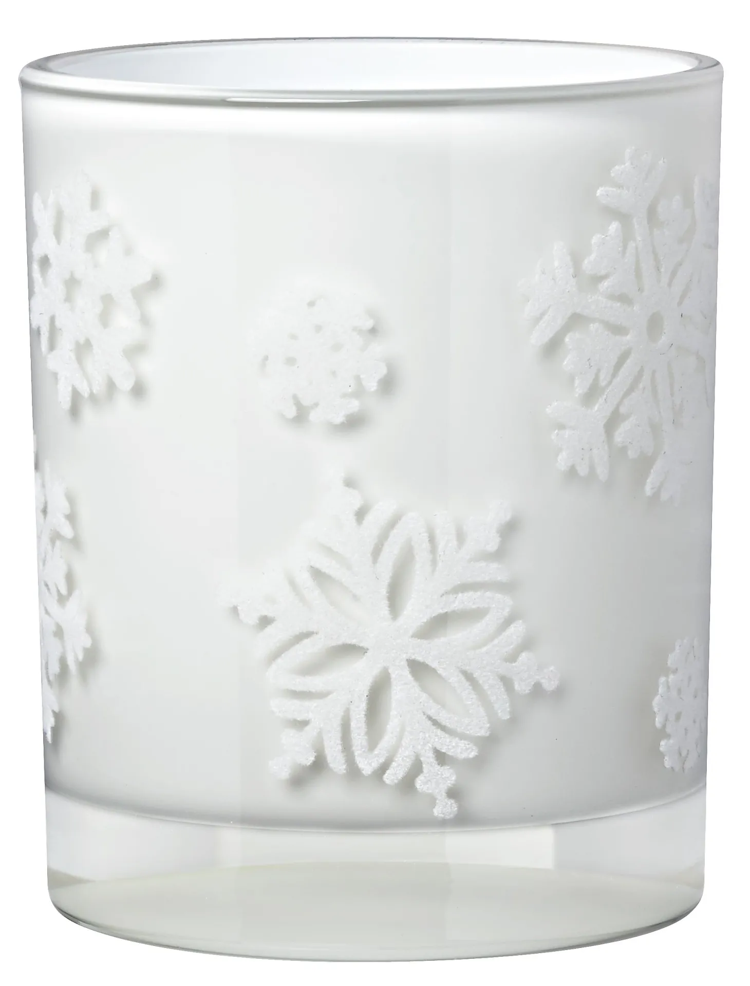 Räder Winterzeit-Teelicht Schneeflocken