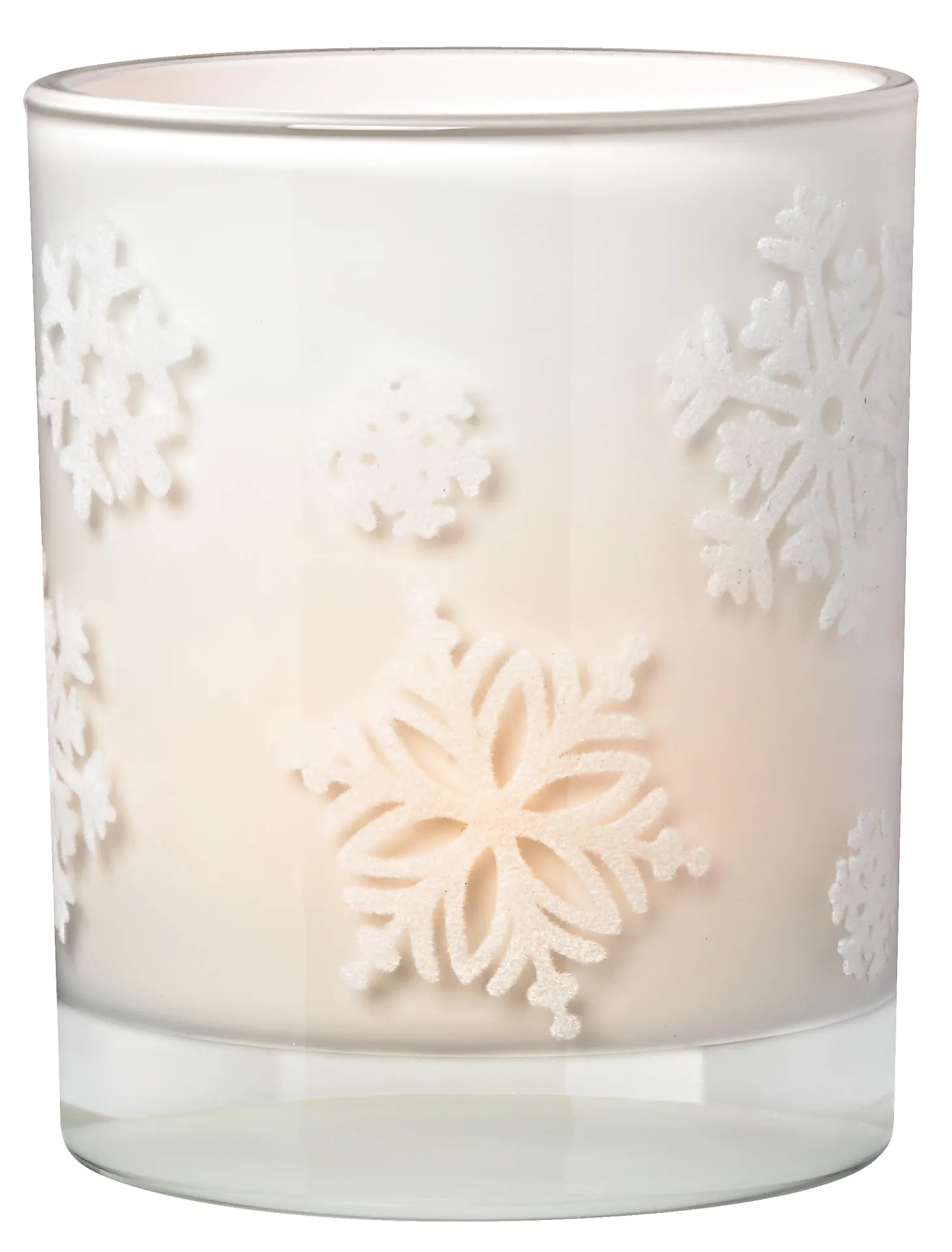 Räder Winterzeit-Teelicht Schneeflocken
