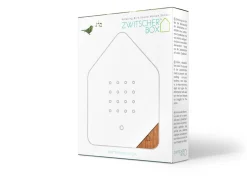 Relaxound Zwitscherbox Holz Kirschholz/Weiß