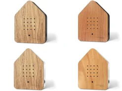 Relaxound Zwitscherbox Holz Kirschholz/Weiß