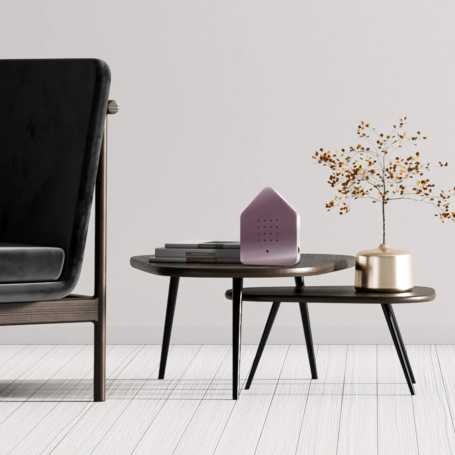 Relaxound Zwitscherbox Original Mauve/Weiß