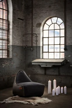 SACKit RETROit Canvas (mit Griff) Dunkelbraun/Sand