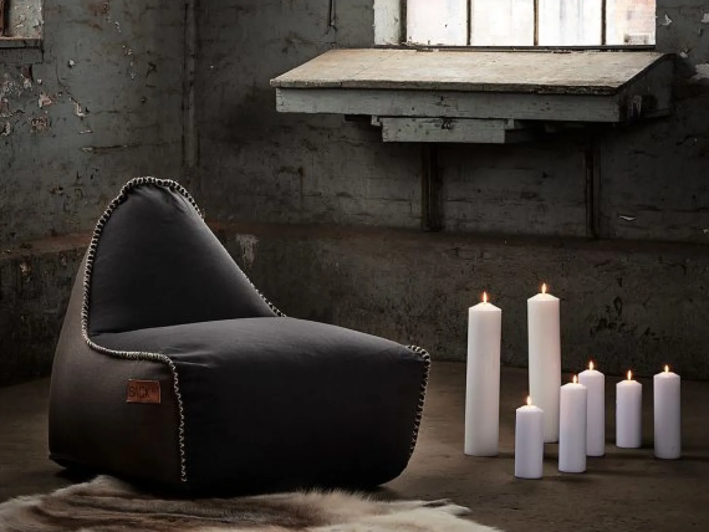 SACKit RETROit Canvas Schwarz