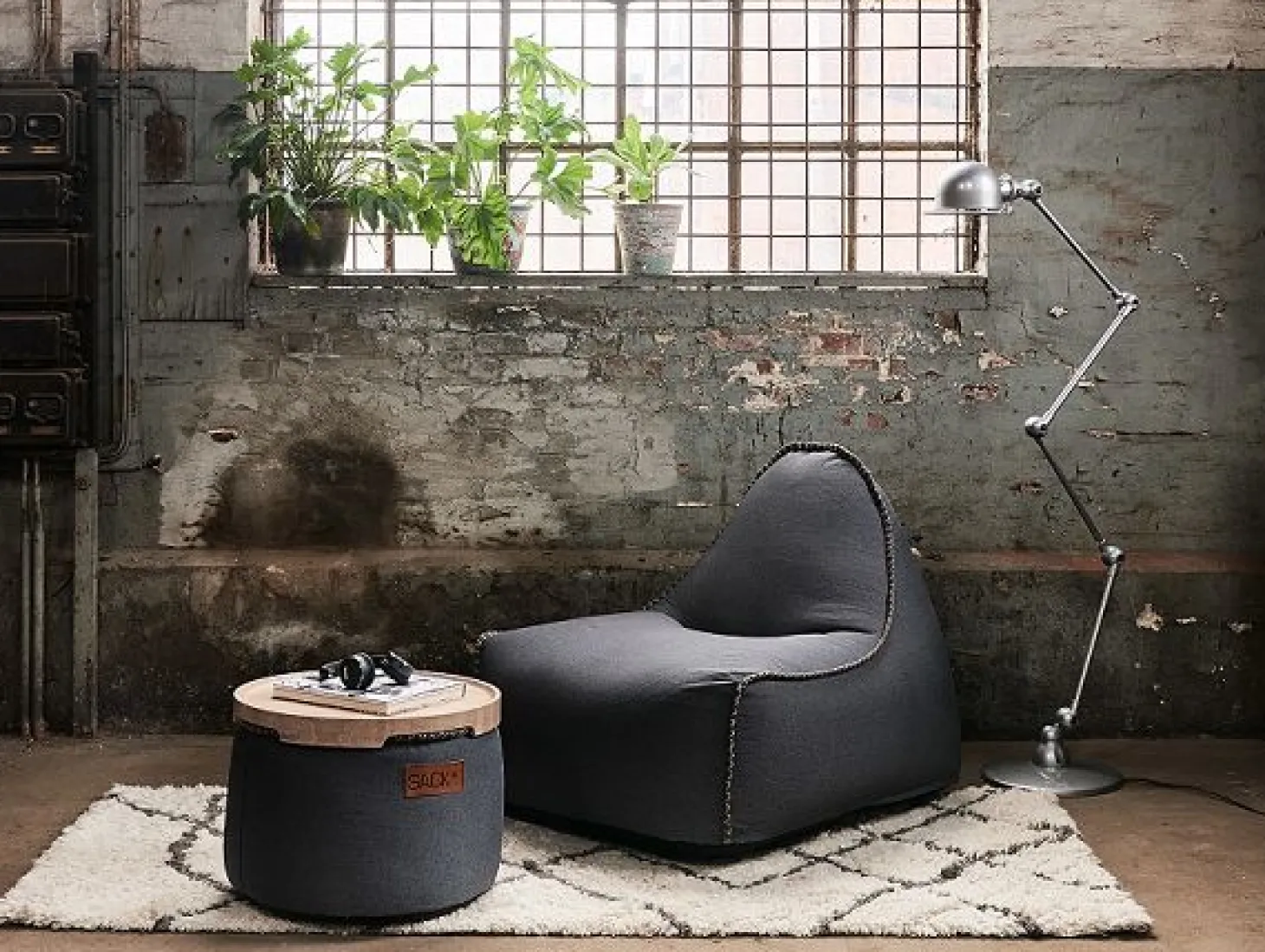 SACKit RETROit Canvas Schwarz