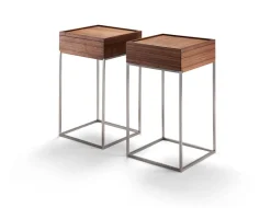 signet Tisch Vince gerade Eiche, geölt, Deckel