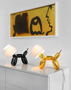 Sompex DOGGY - Tischleuchte runde Form - Luftballonhund kupfer