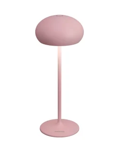 Sompex Pebble Akku-Tischleute Retro-Design pink