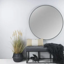 Spinder Design DONNA Spiegel Ø 120 cm schwarz