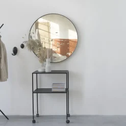 Spinder Design Donna Spiegel 3 - Ø 60 schwarz