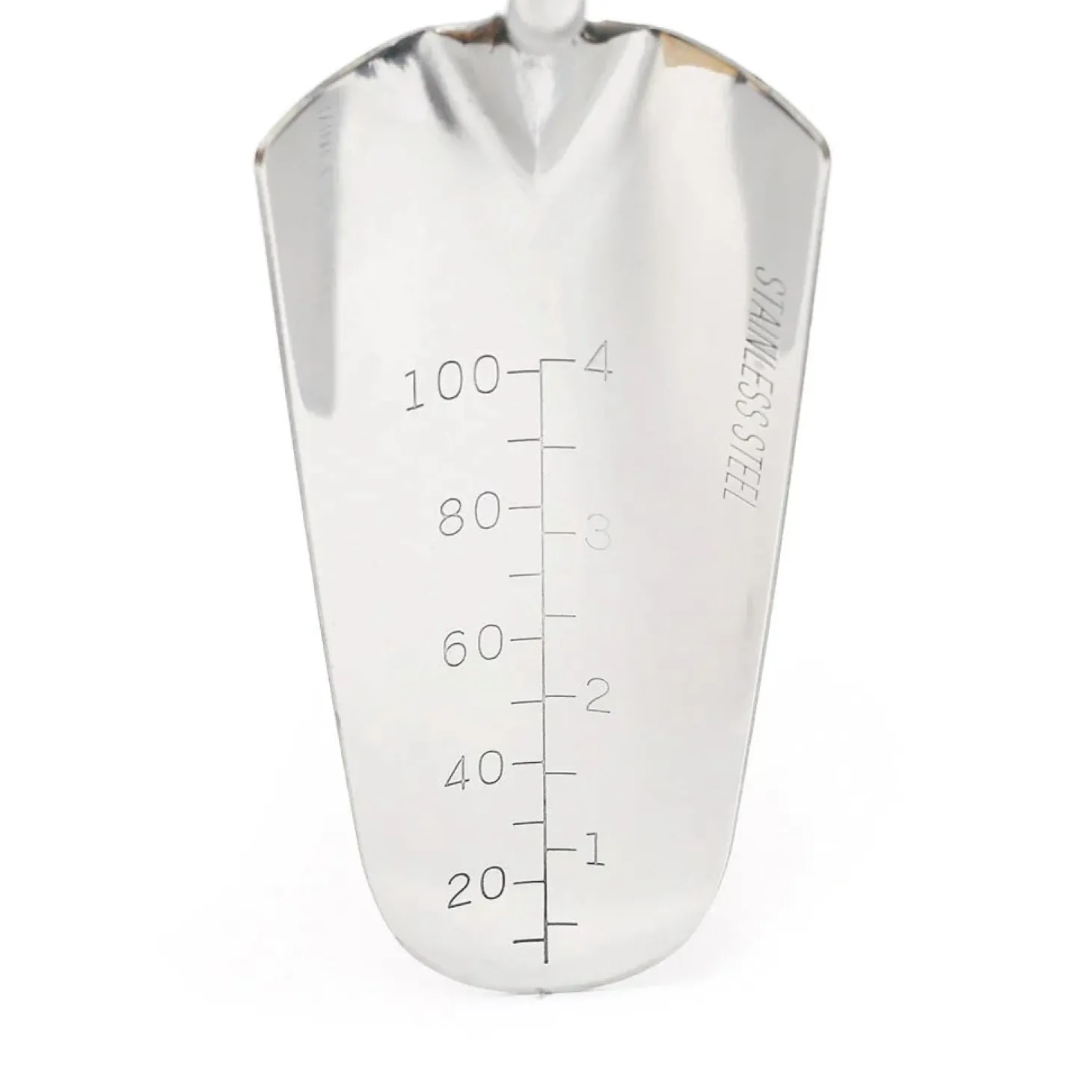 The Great British Garden Pflanzschaufel - Edelstahlkelle mit eingravierter Skala