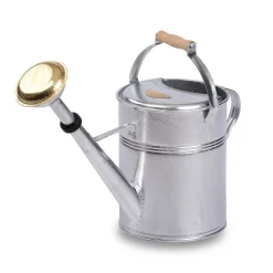 The Great British Garden Gießkanne mit Holzgriff 9L Vintage Cream