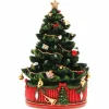 Timstor drehende Spieluhr Tannenbaum mit Musik
