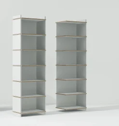 Tojo Mehrfach Regalelement Sechsfach Anbaumodul