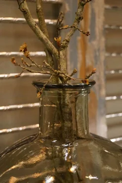 Trademark Living Bodenvase Joy Ø33 x h40 cm Rauchfarbig