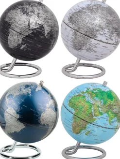 TROIKA Mini-Globus Galilei hellblau