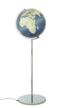 TROIKA Standglobus mit Licht SOJUS Blue