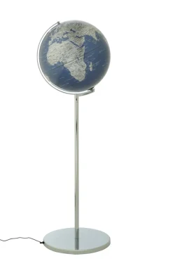 TROIKA Standglobus mit Licht SOJUS Blue