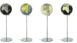 TROIKA Standglobus mit Licht SOJUS Blue