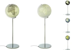 TROIKA Standglobus mit Licht SOJUS Blue