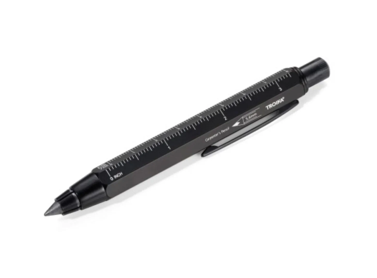 TROIKA Zimmermannbleistift schwarz