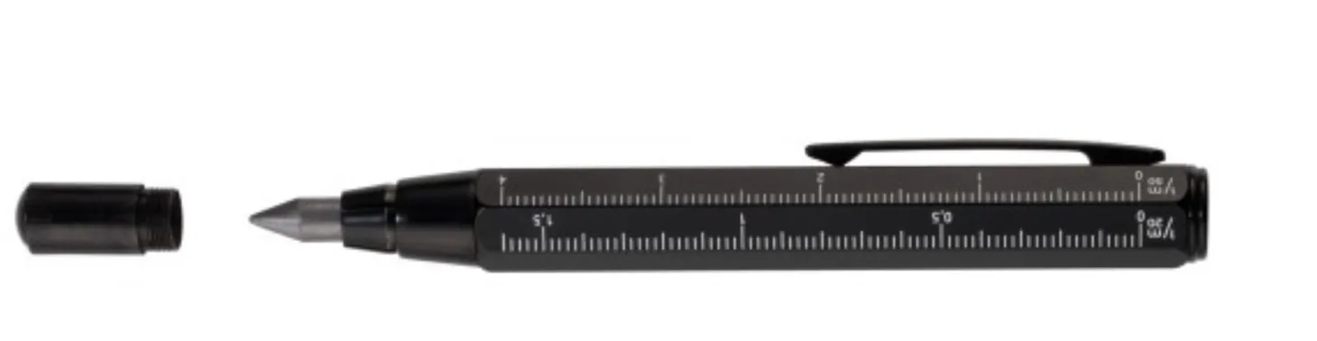 TROIKA Zimmermannbleistift schwarz