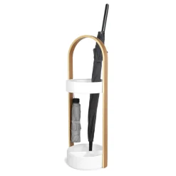 Umbra Schirmständer Stand weiß/natur