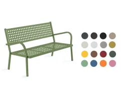 vermobil Garten - Sofa Alice 110 cm BCU - weiß