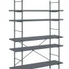 vermobil Metall - Regal Etagere 120x160 antik grau AG