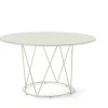 vermobil Outdoor Tisch Daisy Ø 110 cm perlweiß BS