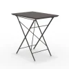 vermobil STEP - Faltbarer Gartentisch 70x50 cm bronze