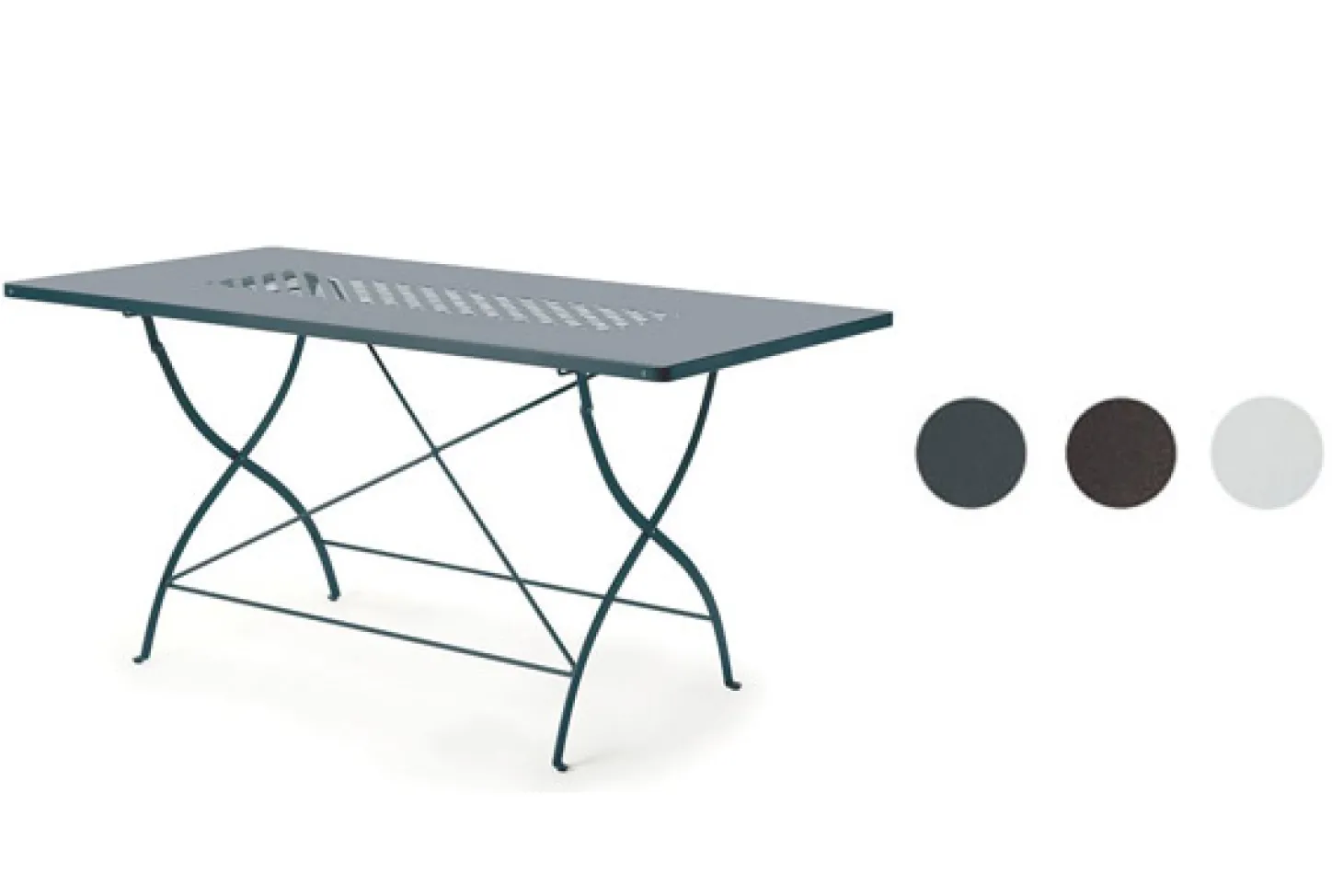 vermobil Tisch Springtime 160x80 bronze