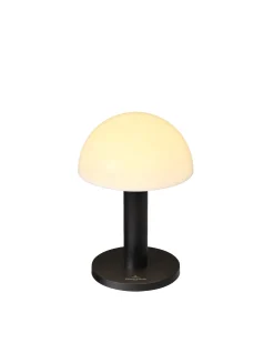 Villeroy & Boch BERGAMO Akku-Tischleuchte dimmbar schwarz