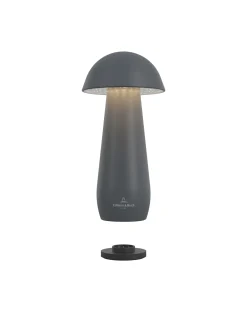 Villeroy & Boch MODENA Akku-Tischleute - Pilzlampe 16 cm anthrazit