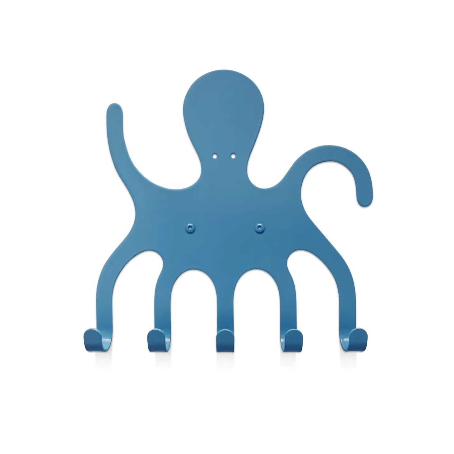 vonbox Stabile Wandhaken blauer Octopus