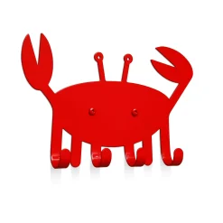 vonbox Wandhaken Kleine Krabbe rot