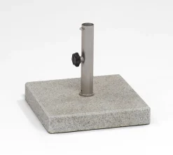 Weishäupl Bodenplatte Granit geflammt 30 kg, Hülse Ø 4 cm