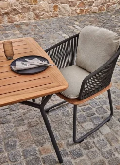 Weishäupl Denia Relax Gartensessel Weishäupl Denia Relax Gartensessel dunkelgrau