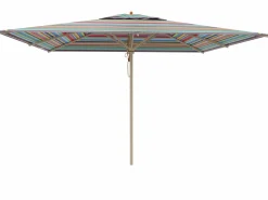 Weishäupl Schirm Klassiker Acryltuch 260x350 cm Multicolor mit Flaschenzug