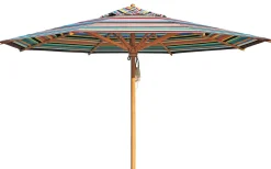 Weishäupl Schirm Klassiker Ø 300 cm Acryltuch Multicolor mit Flaschenzug