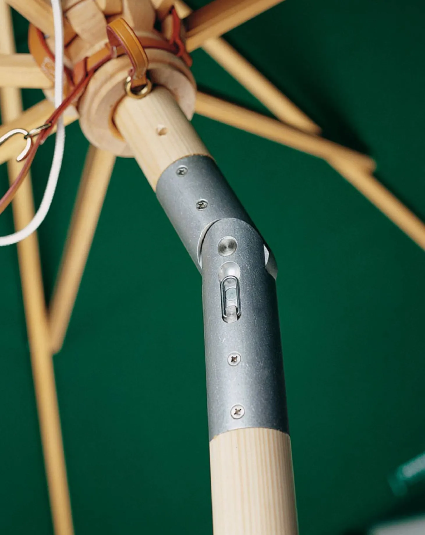 Weishäupl Schirm Klassiker Acryltuch multicolor mini Ø 250 cm, Knickmechanismus & Flaschenzug