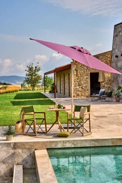 Weishäupl Trio Garten Bistrotisch eckig Weiß HPL Weiß 60x60 cm